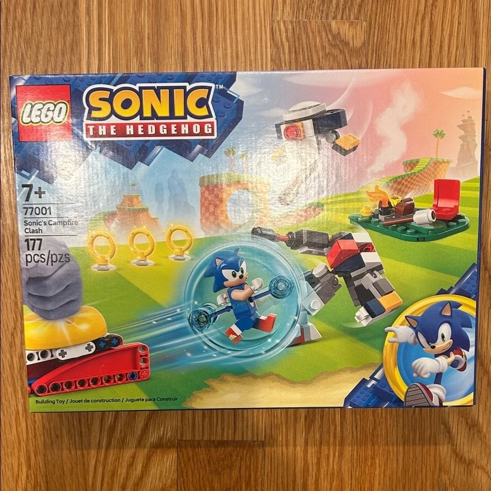 LEGO Sonic the Hedgehog Camp fire clash Adventure Set with 177 Pieces new in box